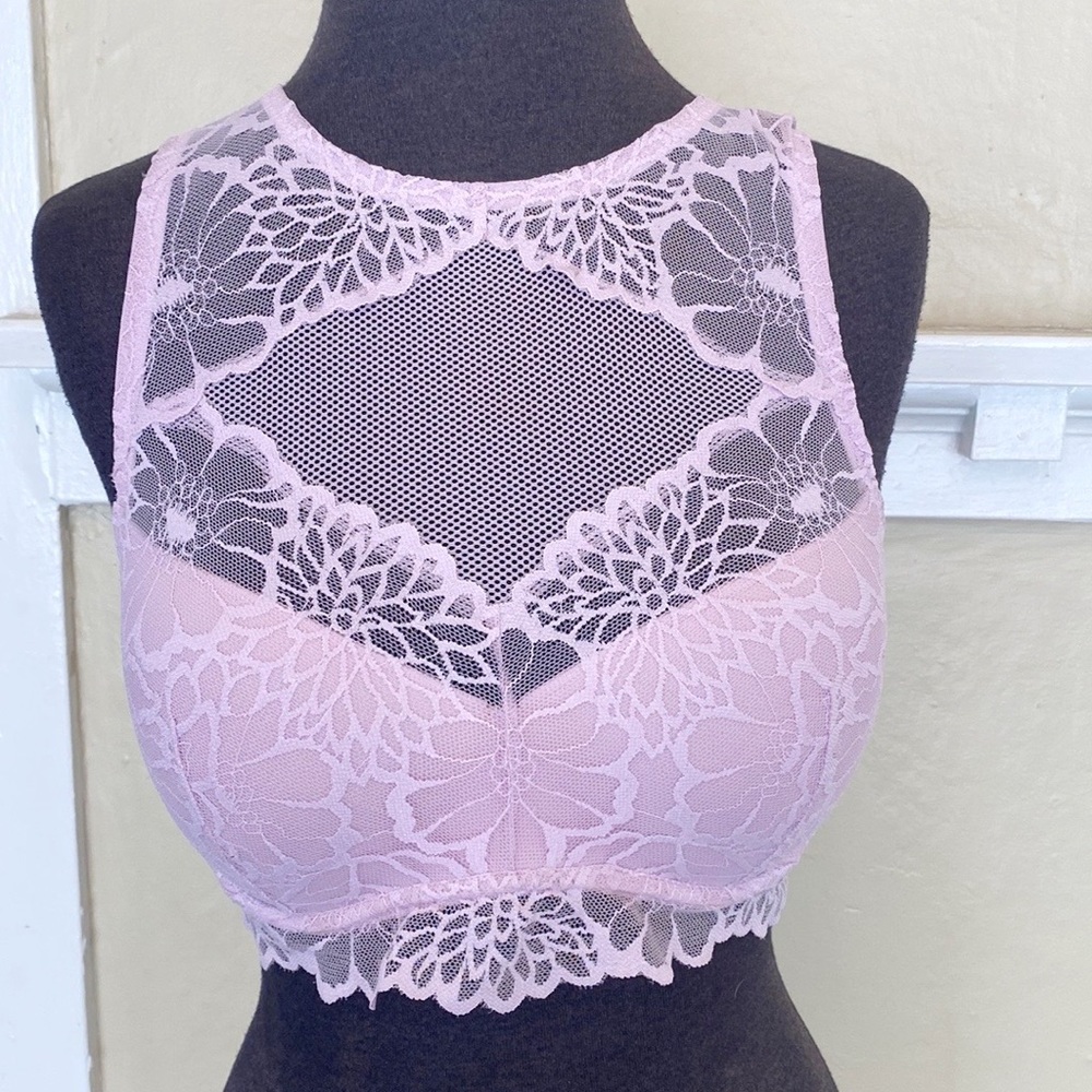 Victoria’s Secret Pink Lace Bralette Top